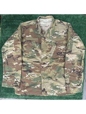 US Military Surplus Multicam OCP Combat Uniform Coat Camo Field Jacket Outdoor